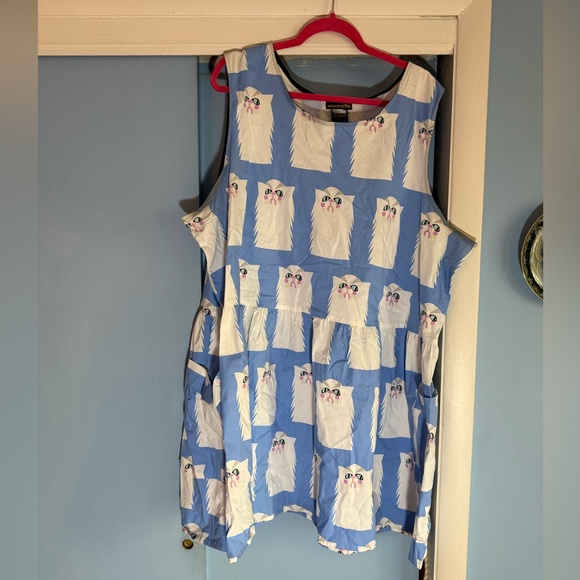 Nooworks Dresses & Skirts - Nooworks Big Pocket Dress in Grumpy Cat - Size 5X